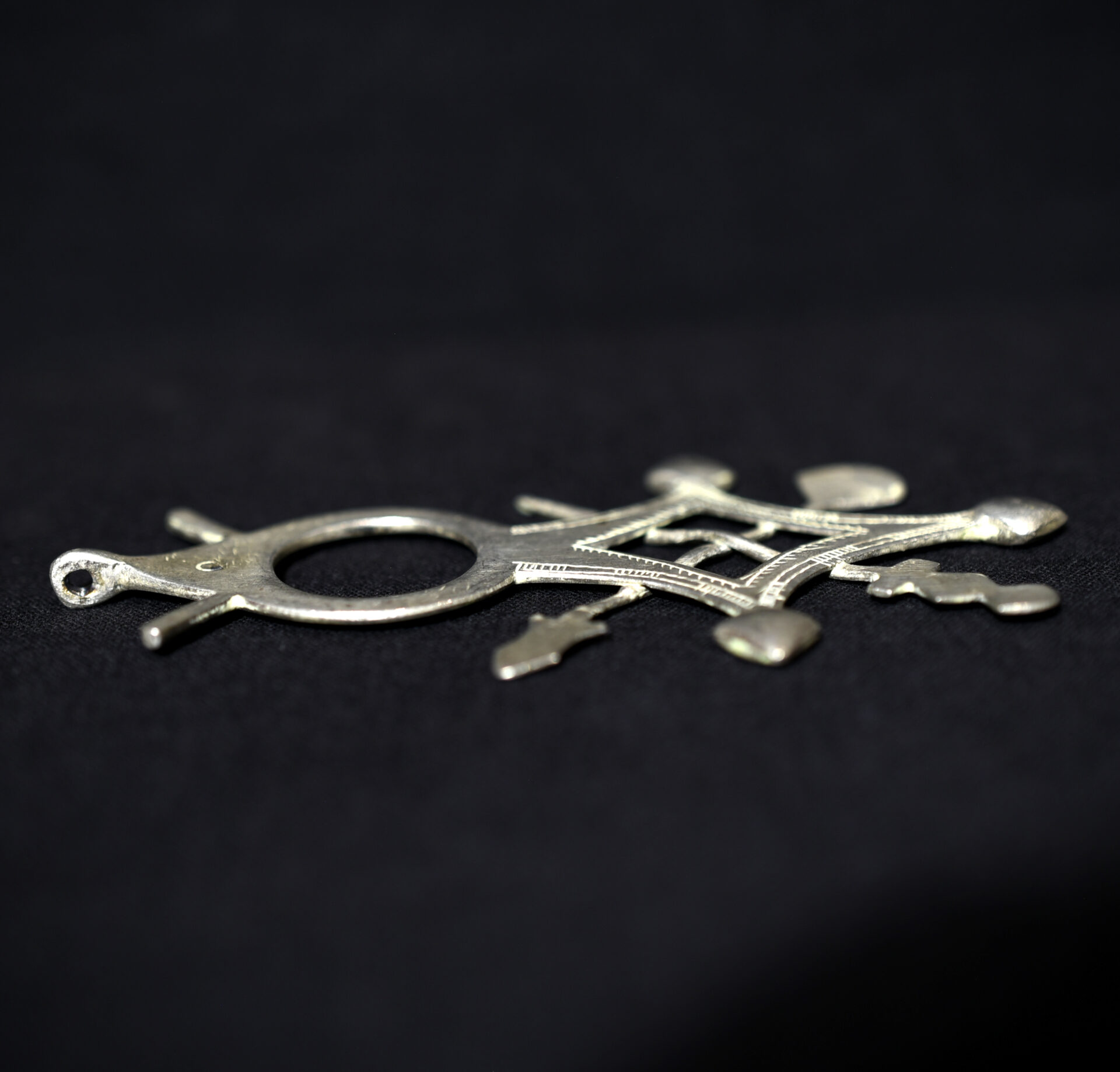 Beautiful Large Tuareg Silver Cross – AIR – Niger