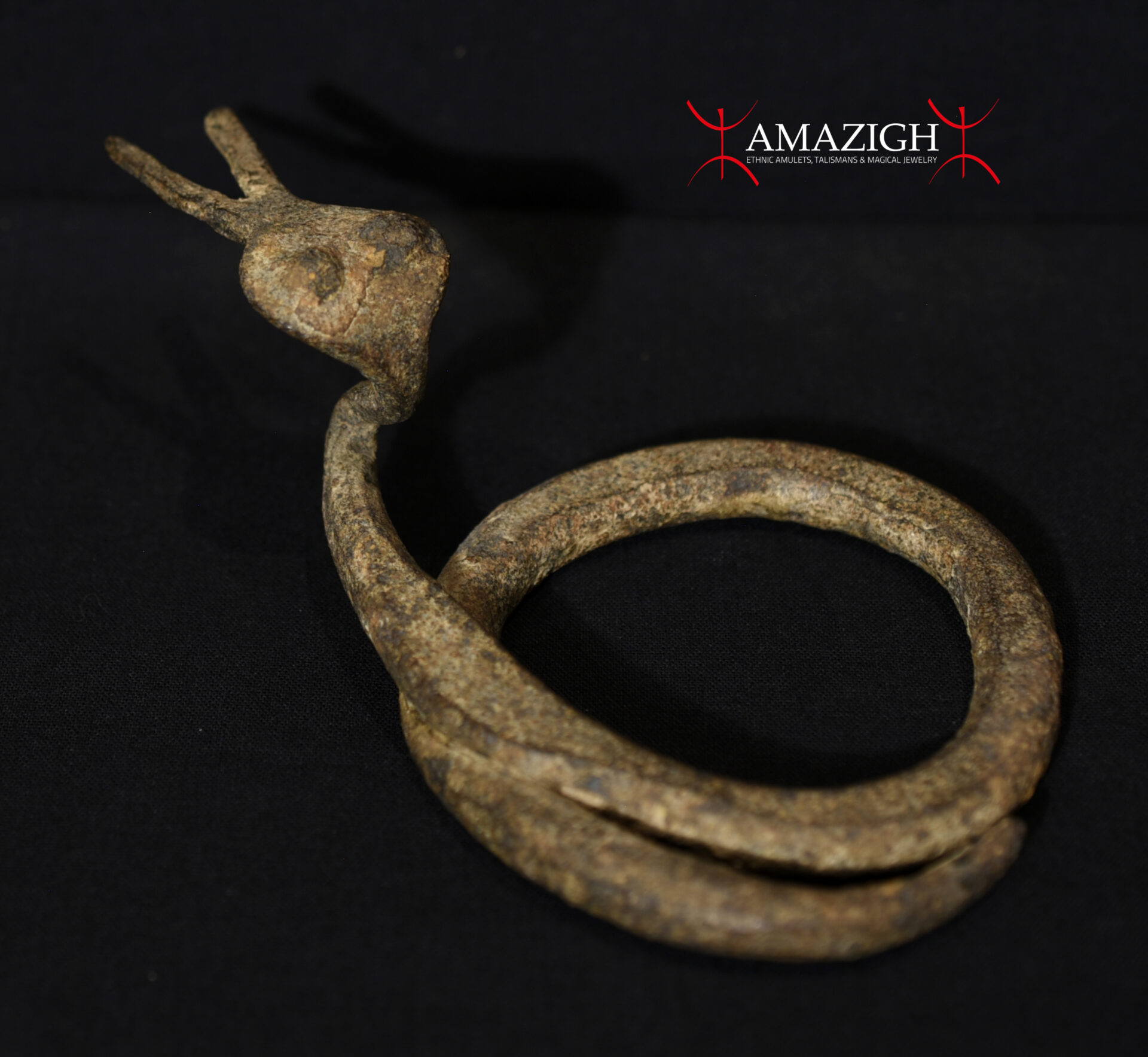 Antique Lobi Ritual Altar Snake – Burkina Faso
