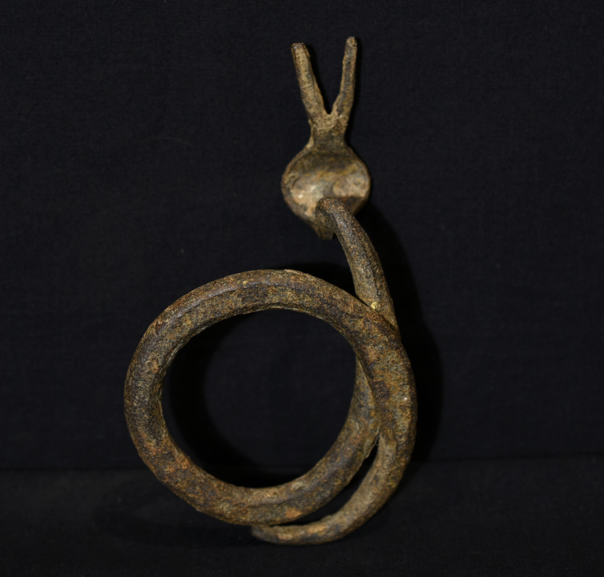 Antique Lobi Ritual Altar Snake – Burkina Faso