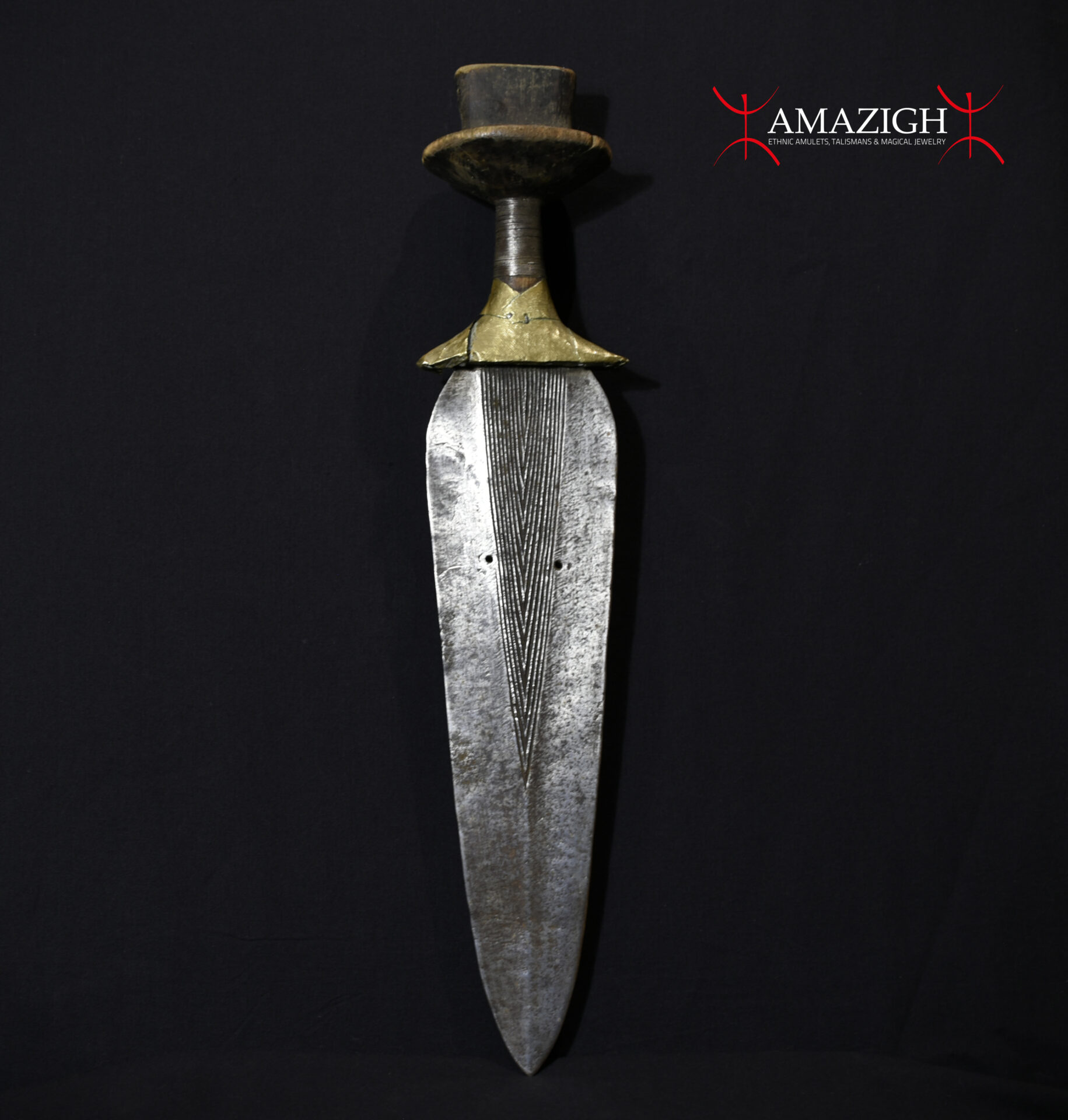 Antique Large Ceremonial Knife – Ngombe / Doko – Ubangi Region, Northern Congo