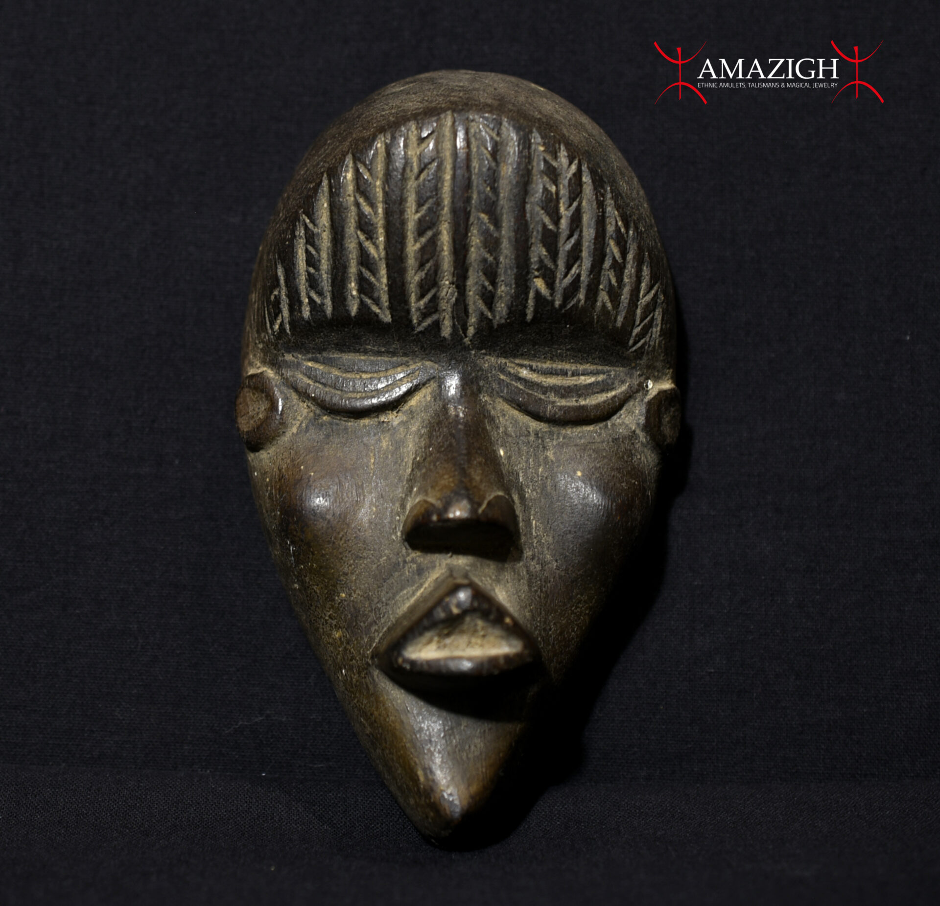 Old Dan Bassa Passport Mask - Maa Go - Liberia / Ivory Coast