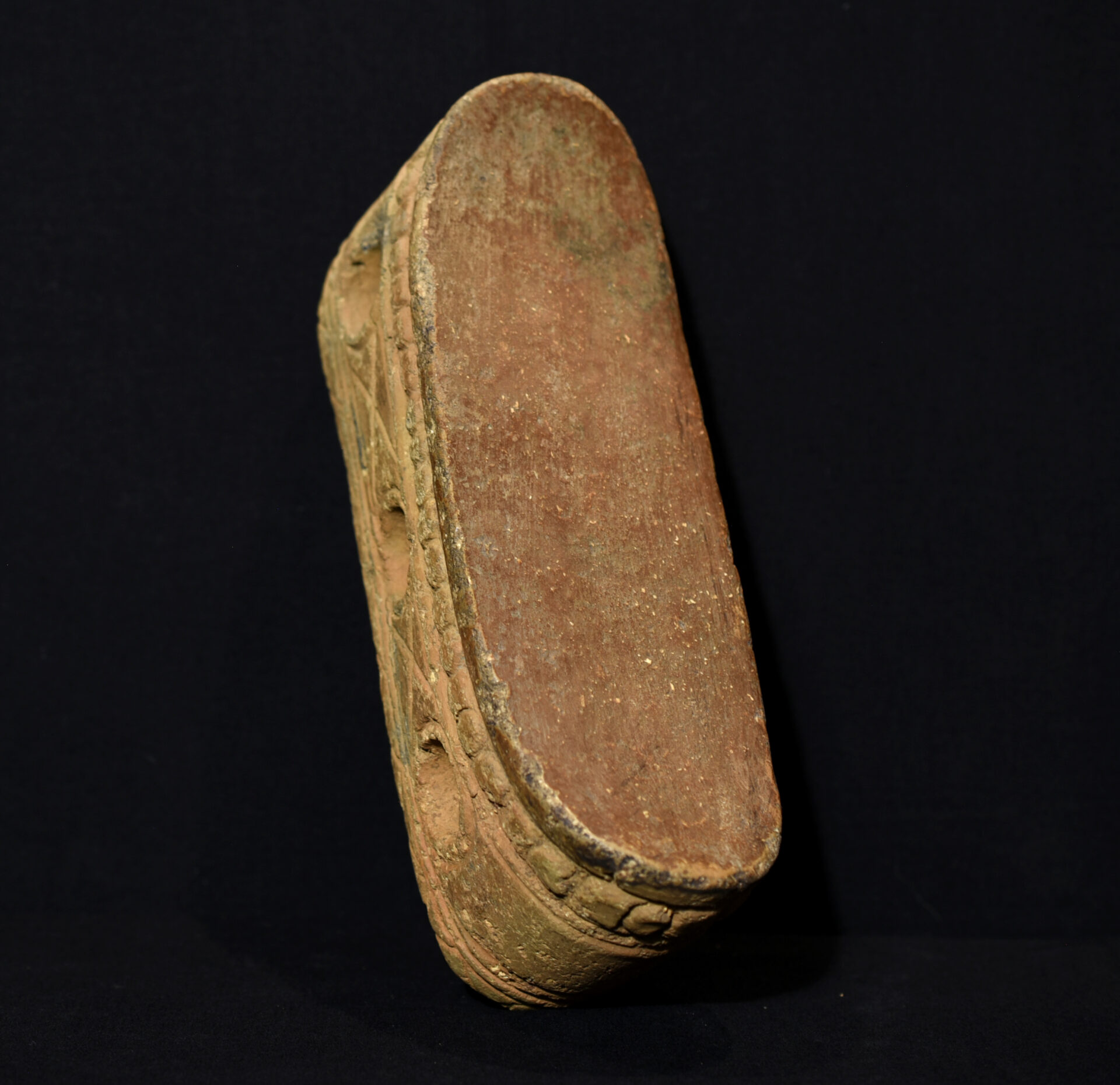 Antique Qua Terracotta Headrest – Calabar Region, Nigeria – RARE ITEM