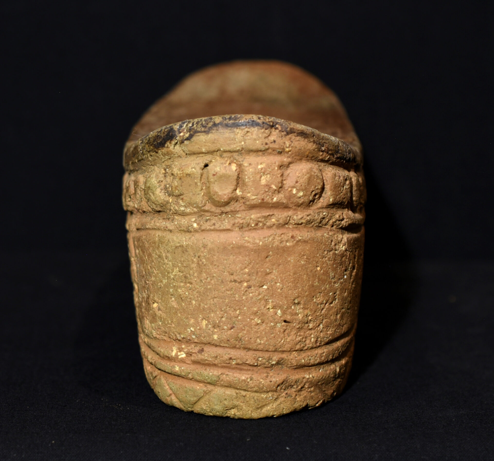 Antique Qua Terracotta Headrest – Calabar Region, Nigeria – RARE ITEM