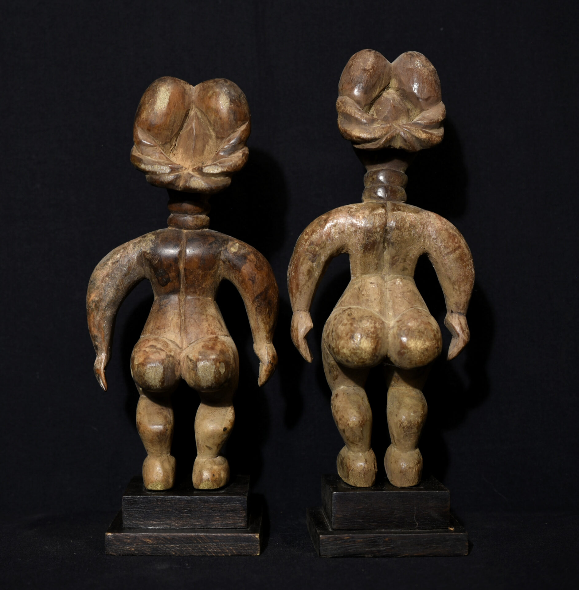 An Old Pair Venavi (Twin) Figures – Ewe – Ghana/Togo.
