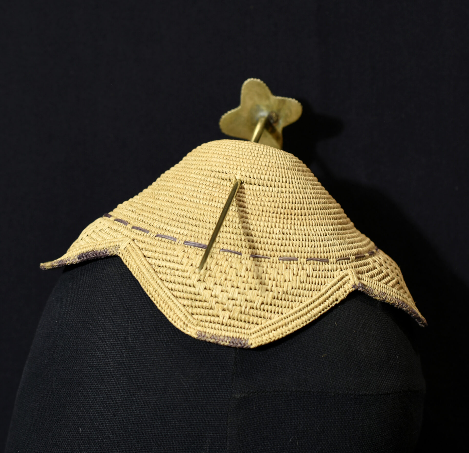 Antique Kuba Prestige Cap – Laket Mishiing – DR Congo