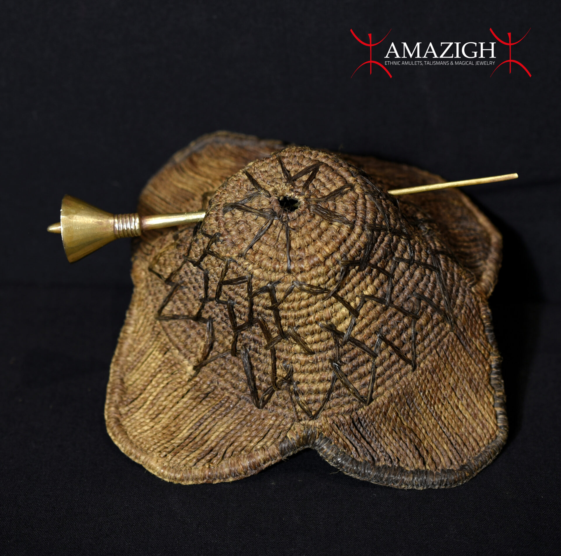 Antique Kuba Prestige Cap – Laket Mishiing – DR Congo
